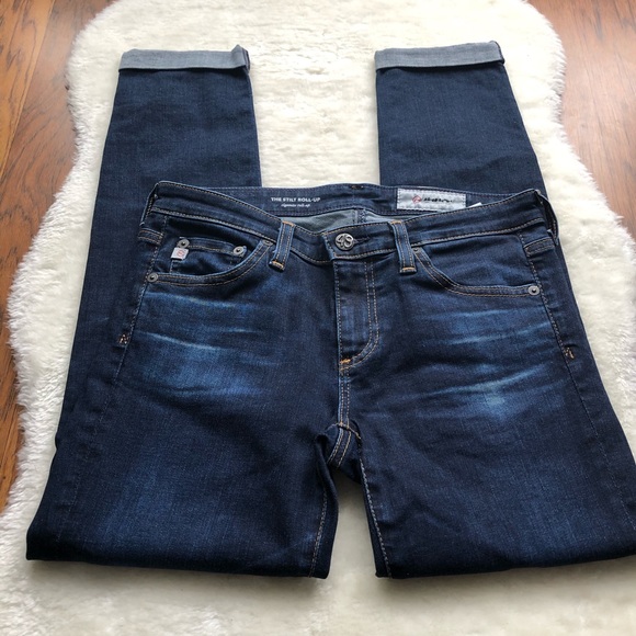 AG Adriano Goldschmied The Stilt Roll-up Cigarette 26 - Picture 4 of 7